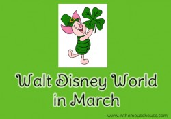 Walt Disney World in March